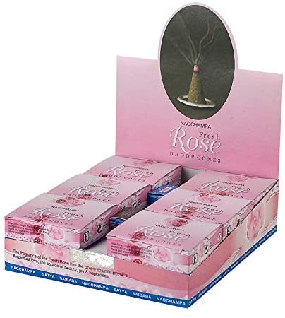 Rose Satya Dhoop Incense Cones