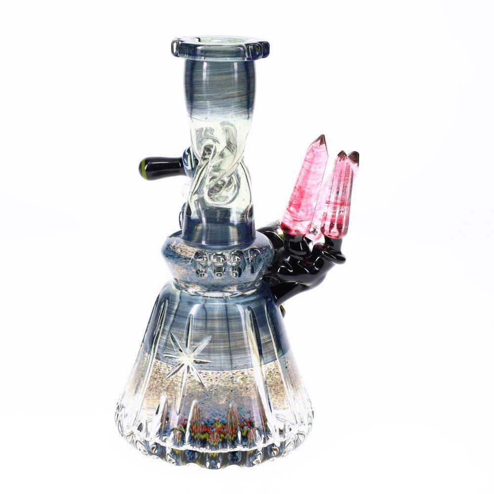 Rotational Science Glass Crystal Twist Neck Beaker