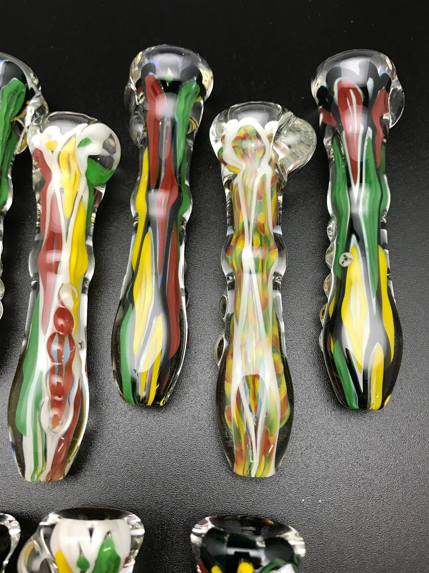 Rotational Science Glass Diamond Line Rasta Onie