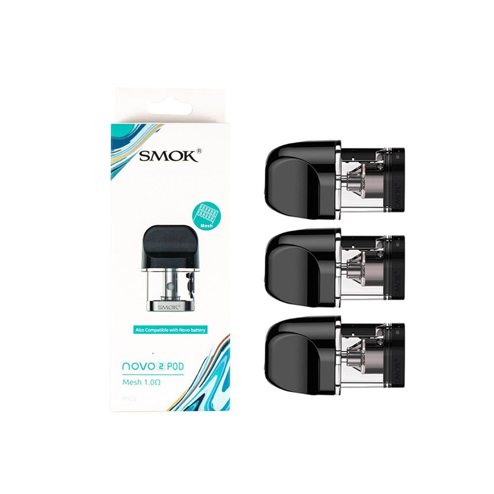 SMOK Novo 2 Replacement Pod - 3 Pack 1.0 ohm