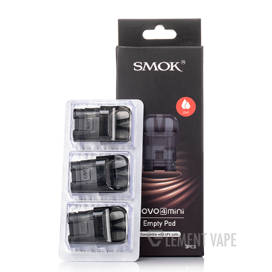 SMOK Novo 4 Mini Replacement Pods No Coil - 3 Pack