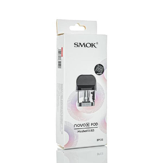 SMOK Novo X Mesh Replacement Pod - 3 Pack 0.8 ohm