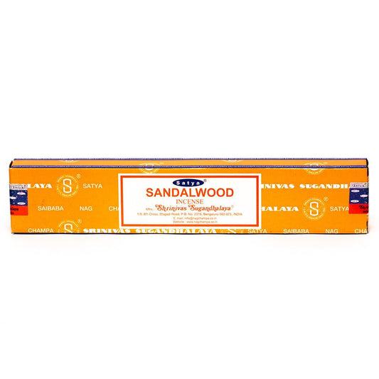 Sandalwood 40g Satya Incense Sticks