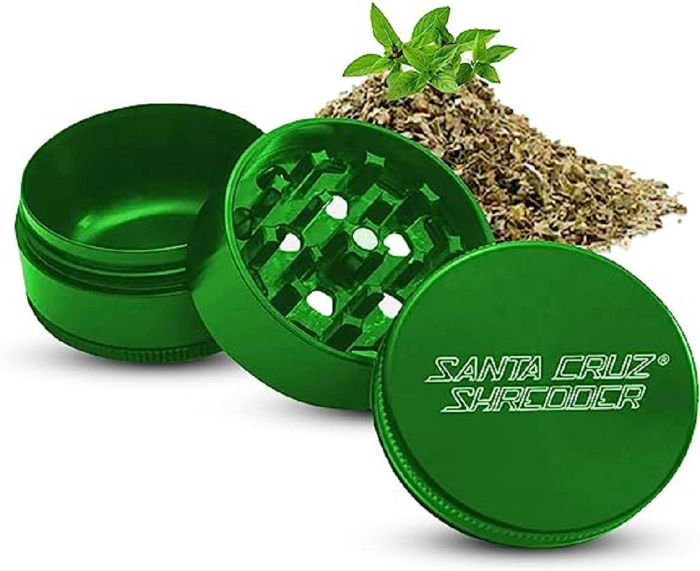 Santa Cruz Shredder 3 Piece Grinder - Large - Green