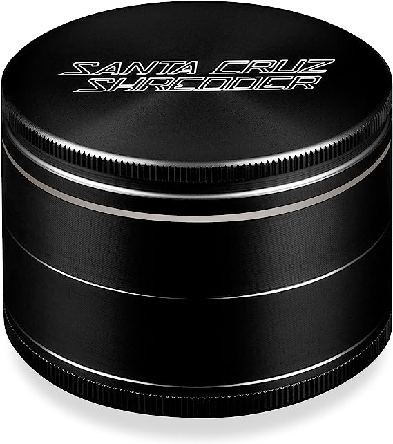 Santa Cruz Shredder 4 Piece Grinder - Large  - Black