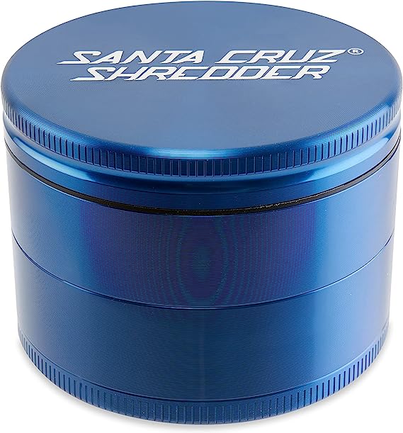 Santa Cruz Shredder 4 Piece Grinder - Large  - Blue