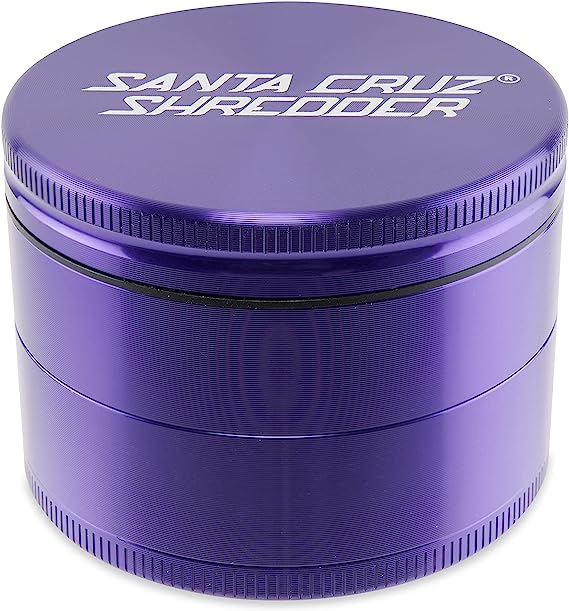 Santa Cruz Shredder 4 Piece Grinder - Large  - Purple