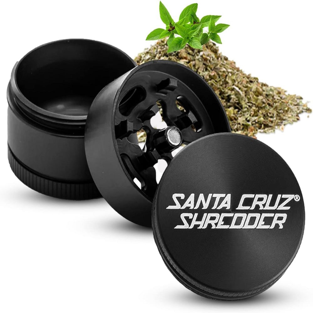 Santa Cruz Shredder 3 Piece Grinder - Medium - Black