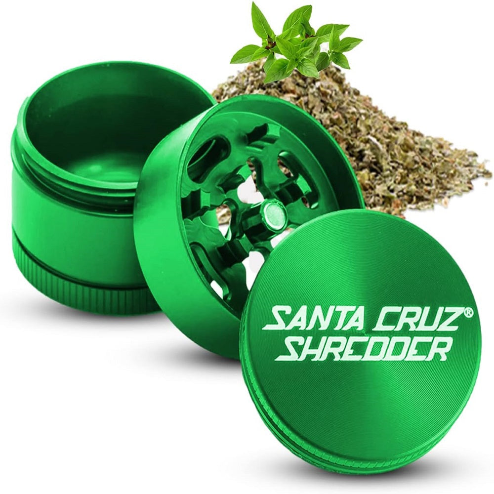 Santa Cruz Shredder 3 Piece Grinder - Medium - Green