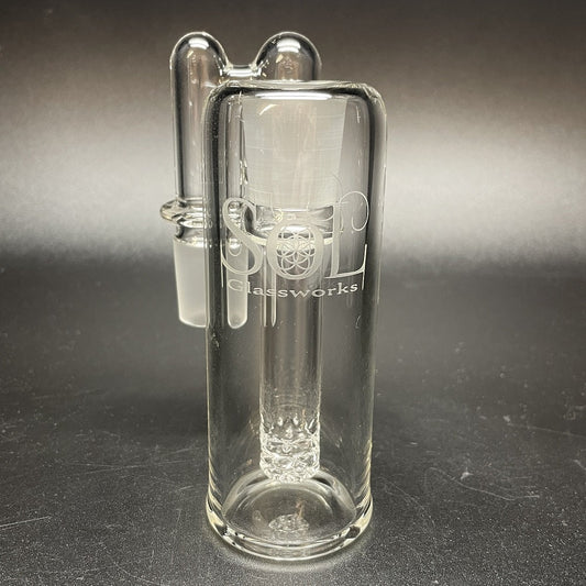 Seed of Life Glass SoL Ash Catcher with Lace Perc – 18mm