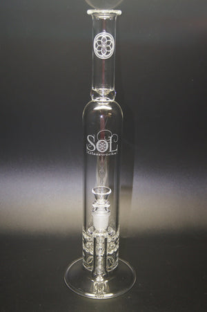 Seed of Life Glass SoL60 Lace Disc Tube