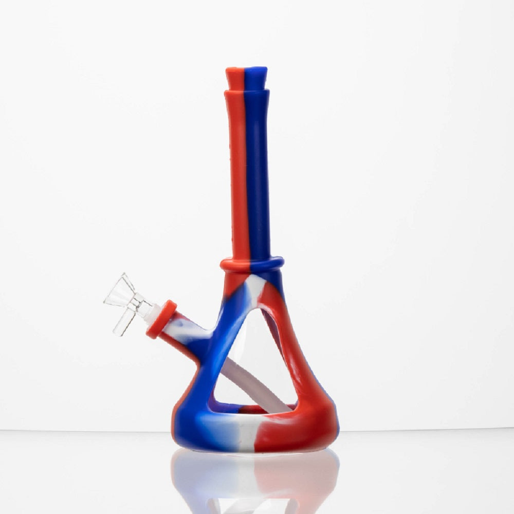 Silicone Beaker w/ Glass Window