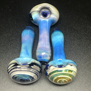 Sckid Glassworks Space Fume Spiral Cap Pipe