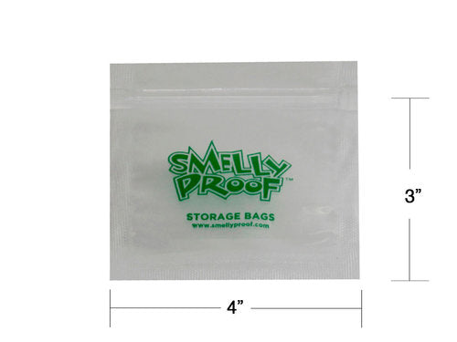 Smelly Proof Extra Small Storage Bags (4"x3")