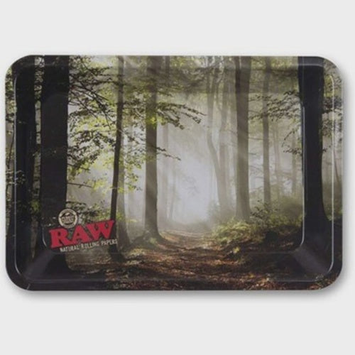 RAW Smokey Forest Rolling Tray - Mini