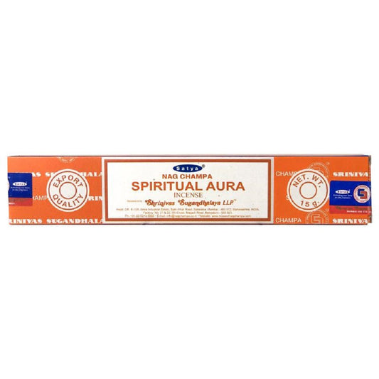 Spiritual Aura 15g Satya Incense Sticks