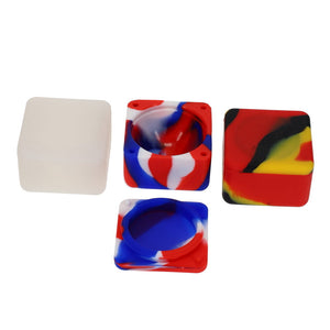 Square Silicone Container 2.25" X 2.25"