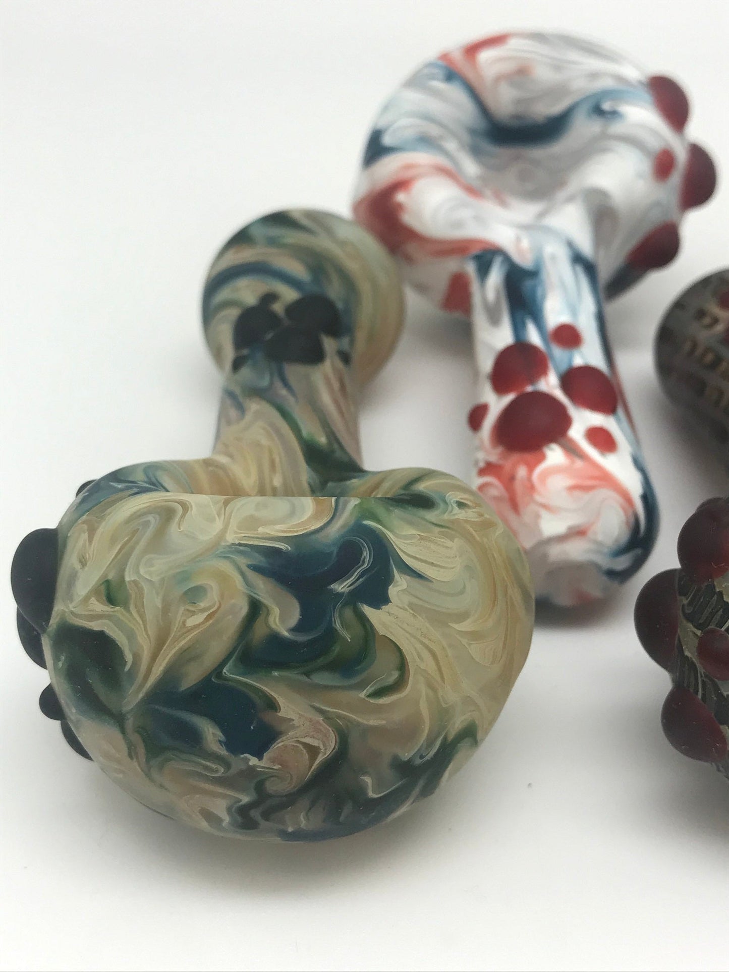 Steegee Glass Blased Splatter Wrap and Rake Pipe SALE