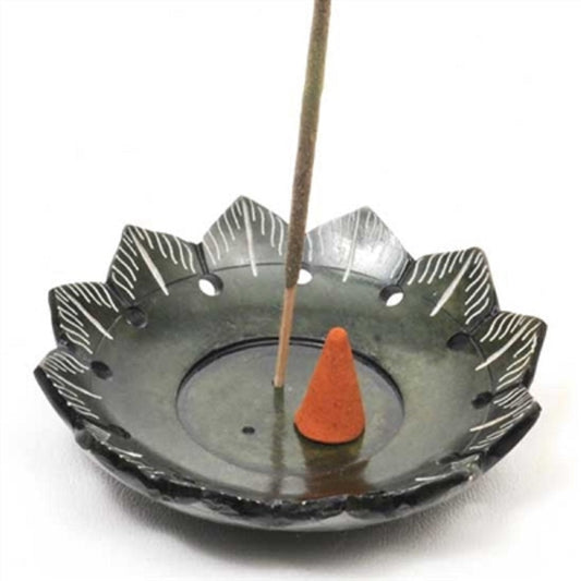 Stone Lotus Cone Burner