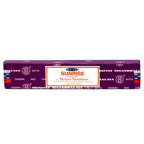 Sunrise Satya 15g Satya Incense Sticks