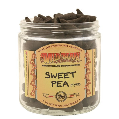 Sweet Pea Wild Berry Incense Cones