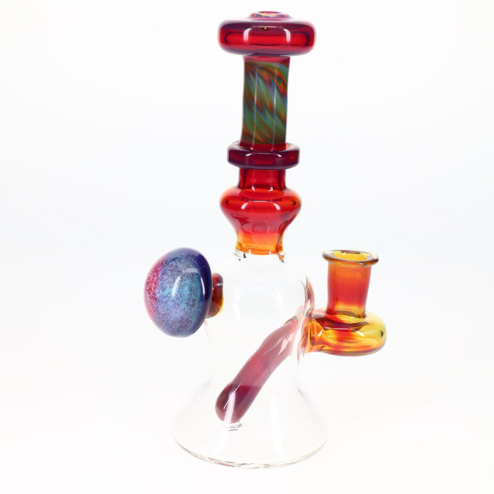 Tay Dubbs Glass Dichro & Amber Purple Rig