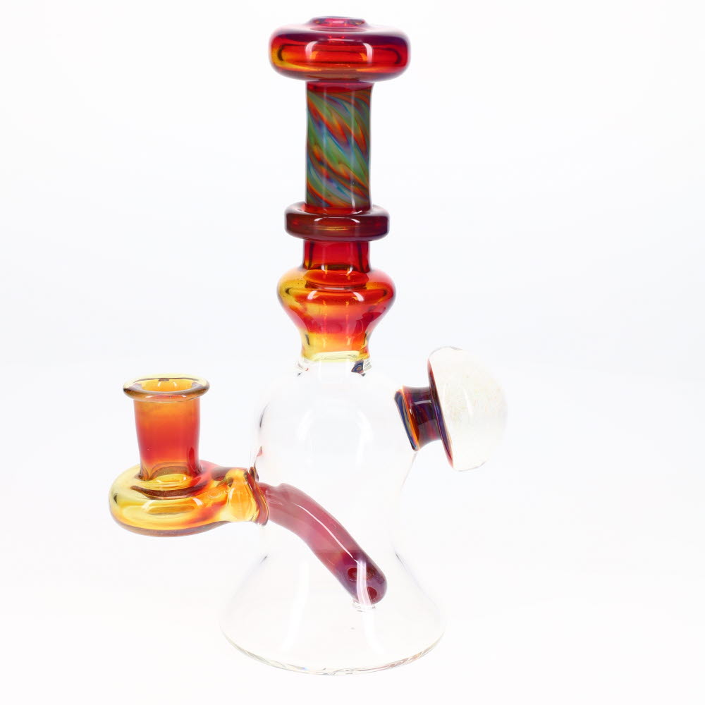 Tay Dubbs Glass Dichro & Amber Purple Rig