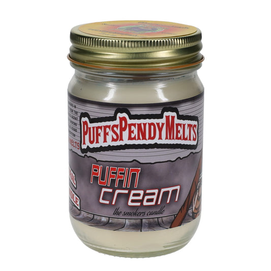 The ORIGINAL Puffs Pendy Melts Candle - Smokers Edition Puffin Cream