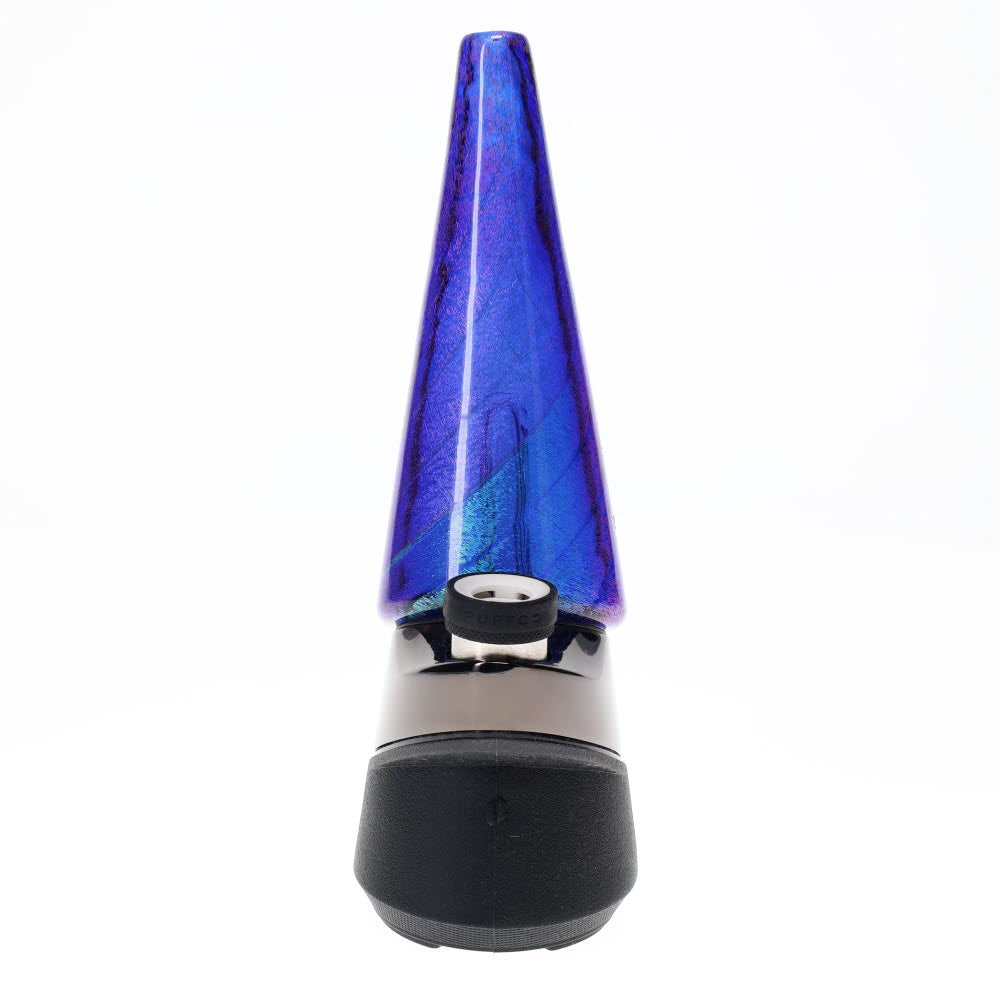 Turtle Glass Blue Dichro Peak Top