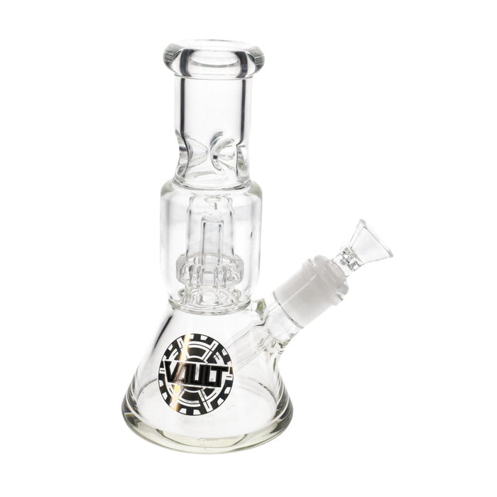 Vault Glass Clear 7mm Thick Showerhead Perc Beaker - 8"