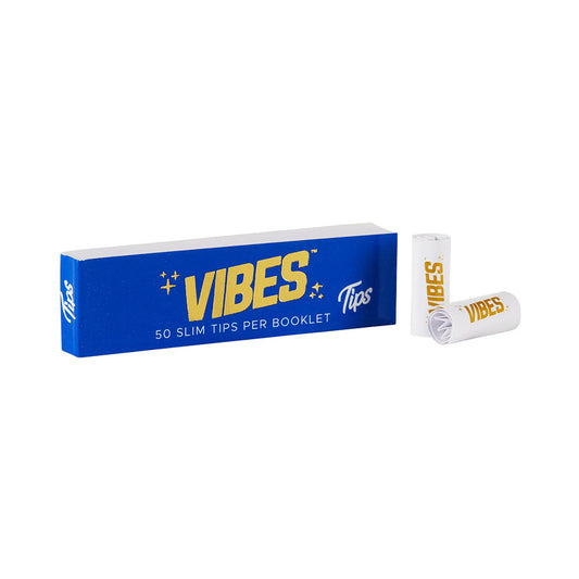 Vibes Slim White Tips SALE