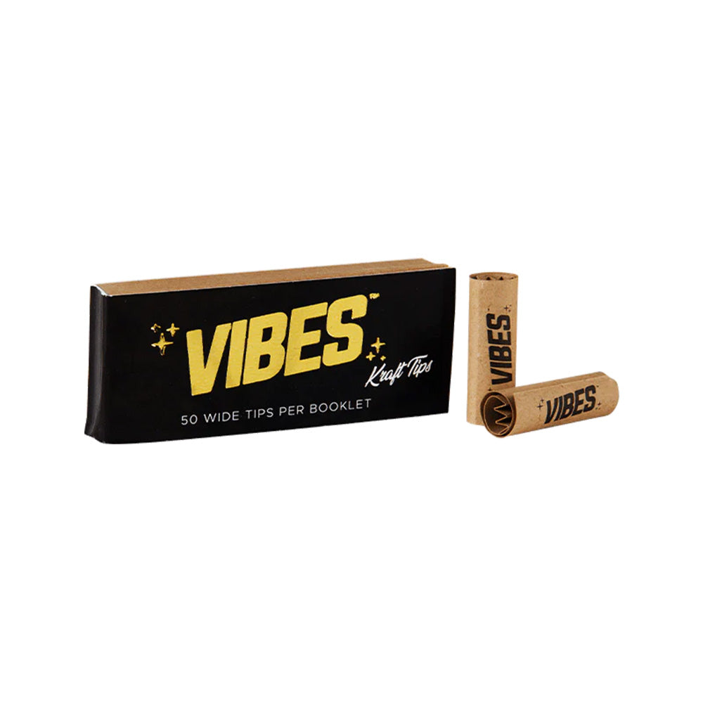 Vibes Wide Kraft Tips 50ct SALE