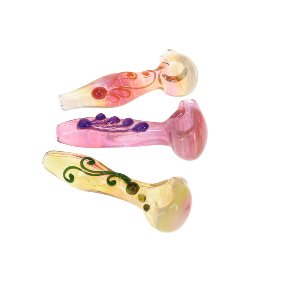 Lyric Glass Fume Flower Spoon