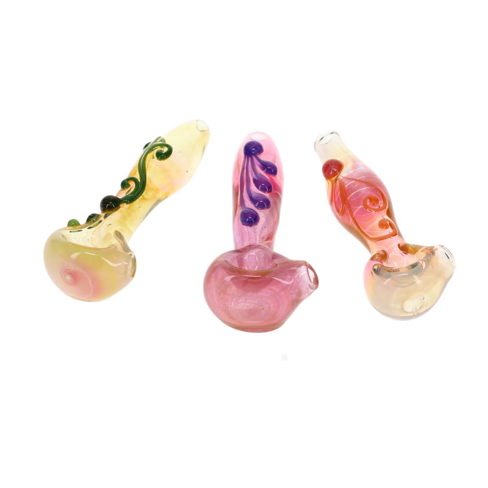 Lyric Glass Fume Flower Spoon