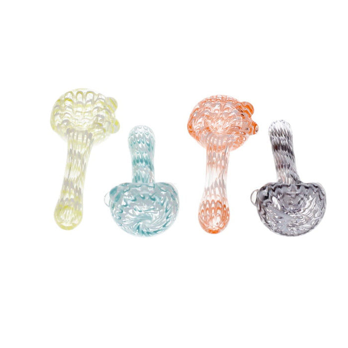 Broken Glass Design Wrap n Rake Assorted Color Spoon