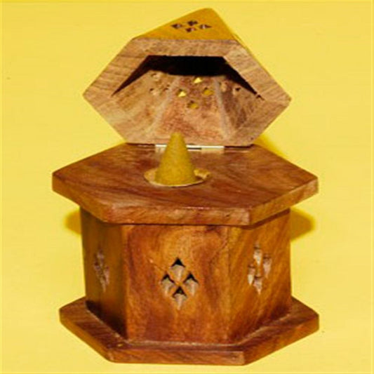 Wood Cone Burner w/ Storage