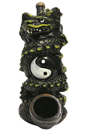 Yin Yang Dragon Pipe