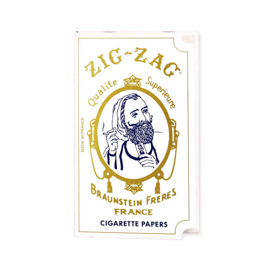 Zig Zag White Single Wide Rolling Papers - 1"