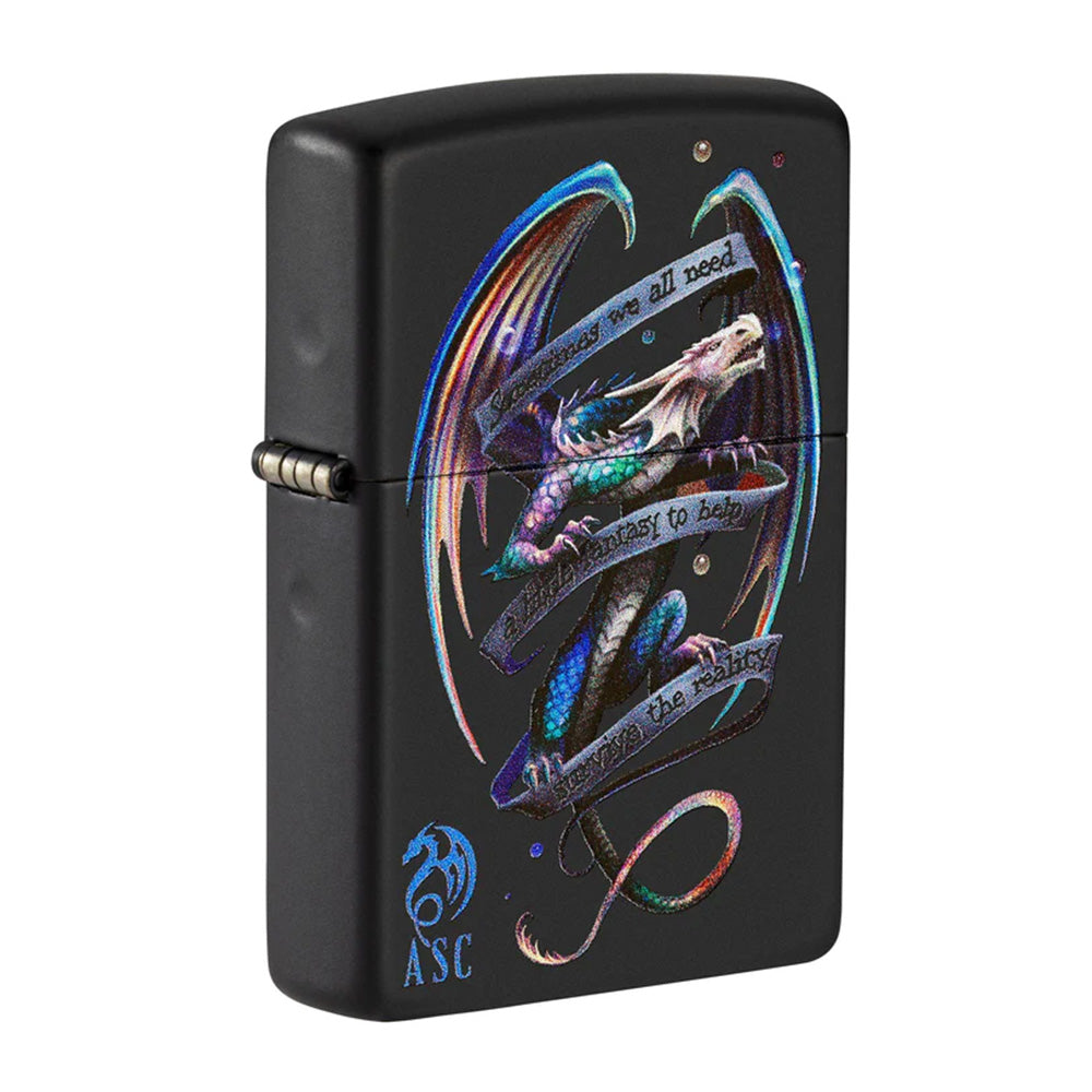 Zippo Lighter Anne Stokes Mythical Dragon and Banner SALE