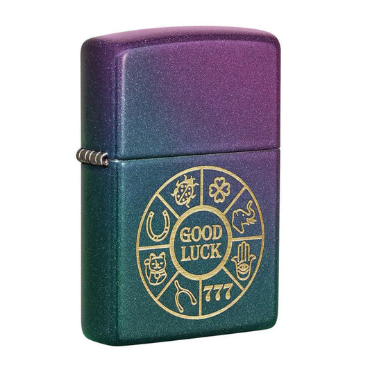 Zippo Lighter Good Luck Symbols