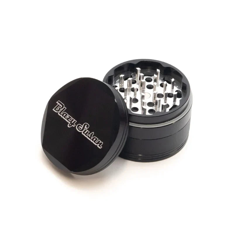 Blazy Susan 4 Piece Anodized Grinder