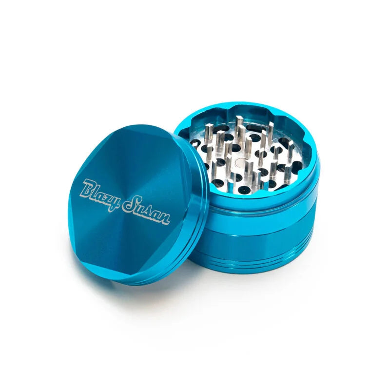 Blazy Susan 4 Piece Anodized Grinder