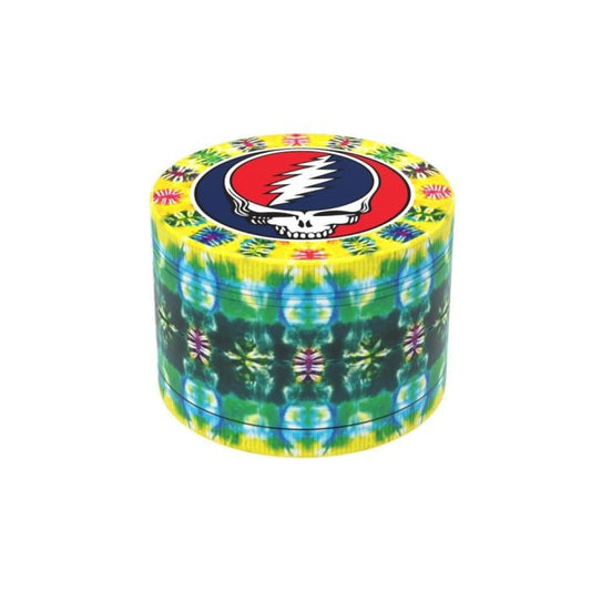 Blazy Susan x Grateful Dead 4 Piece Grinder - Tie Dye Steal Your Face