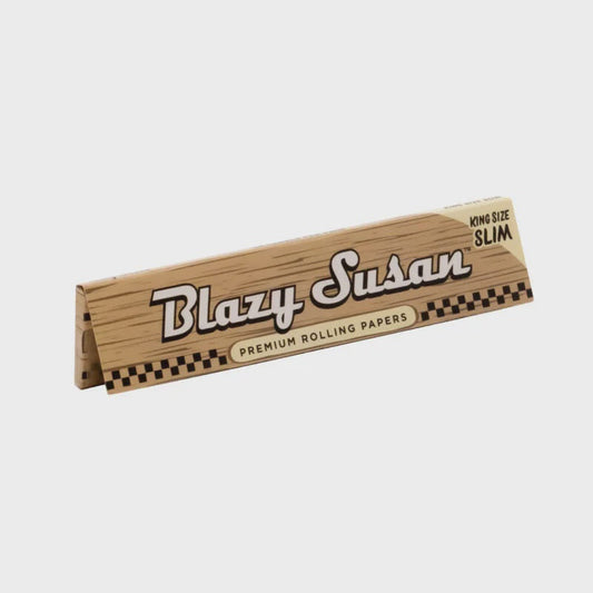 Blazy Susan King Size Slim Unbleached Rolling Papers