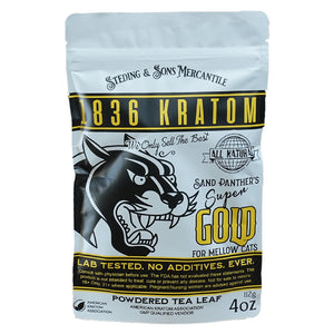 1836 Kratom - Super Gold - 4oz Powder