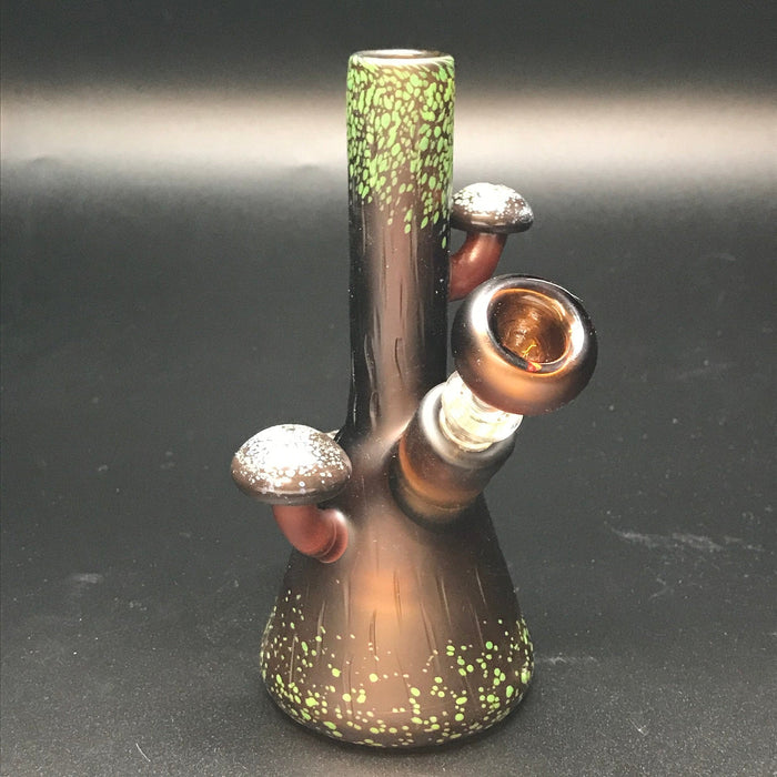 Chad G Glass Wood Mushroom Mini Tube