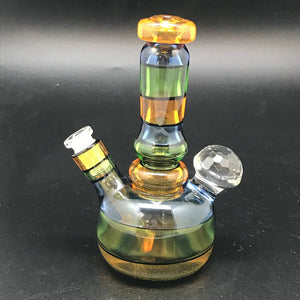 Chaz Pyle Glass Enclamo Rig with Faceted Marble 