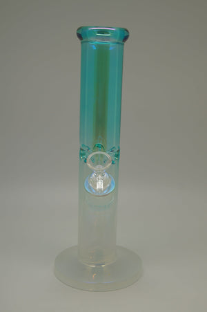 Iridescent Blue Pearl Thick 12" Waterpipe