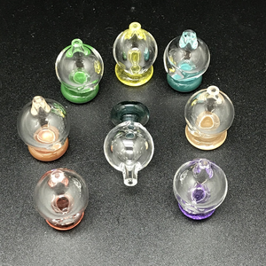 Kid Dino Glass Color Bubble Carb Cap