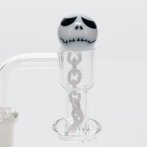Lil Bear Glass White Nitemare Ball and Chain Set